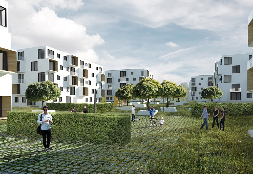 HOUSING ESTATE IN LUBLIN / ZALEWSKI ARCHITECTURE GROUP