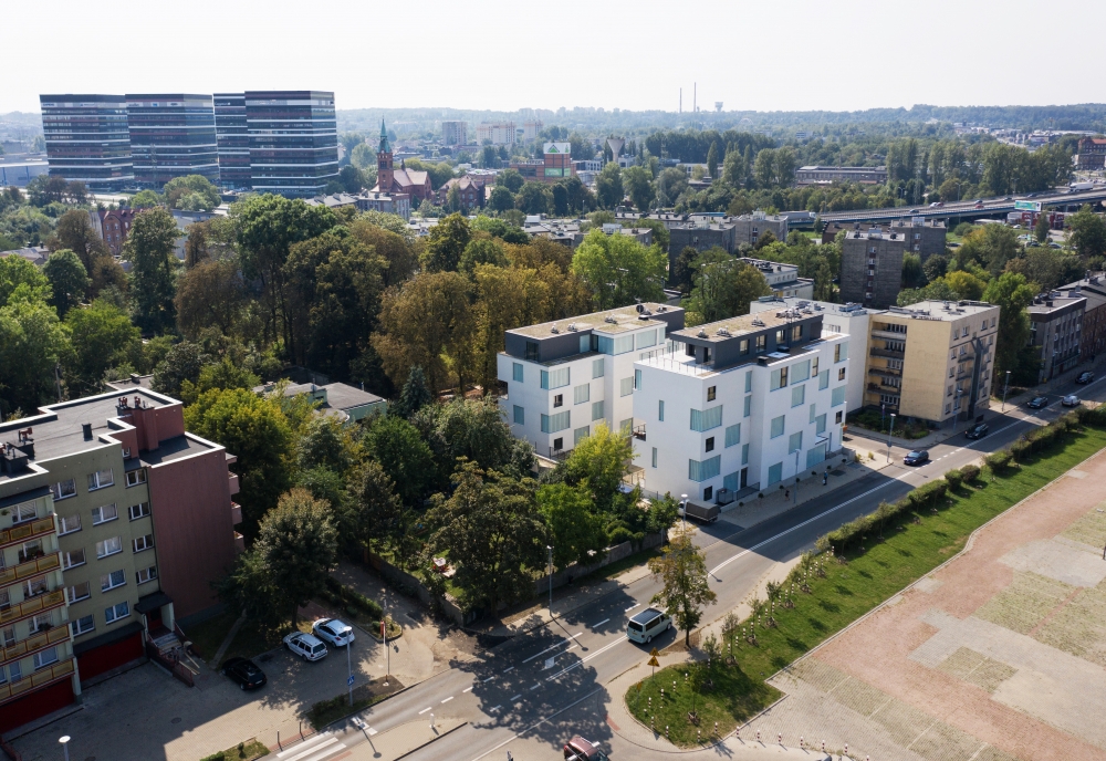 FUNKCJONALNA ABSTRAKCJA. APARTAMENTOWCE ZŁOTA 19 - Zalewski Architecure Group fot.T.Zakrzewski