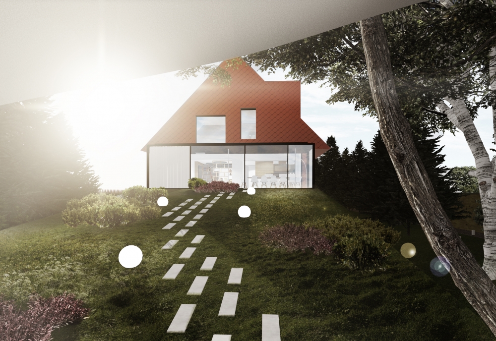 PRZEBUDOWA DOMU JEDNORODZINNEGO W GLIWICACH/ ZALEWSKI ARCHITECTURE GROUP