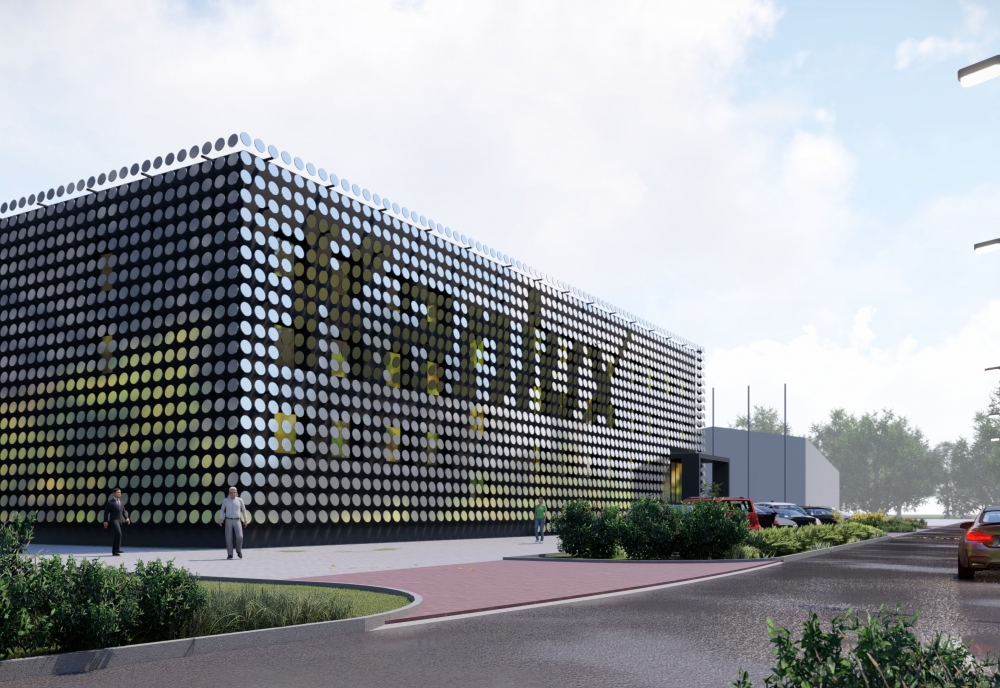 MODERNISATION OF AN OFFICE BUILDING FACADE IN RADZIONKÓW - ZALEWSKI ARCHITECTURE GROUP