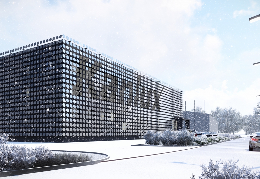 MODERNISATION OF AN OFFICE BUILDING FACADE IN RADZIONKÓW - ZALEWSKI ARCHITECTURE GROUP